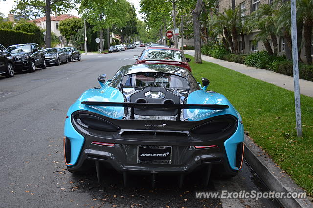 Mclaren 600LT spotted in Beverly Hills, California