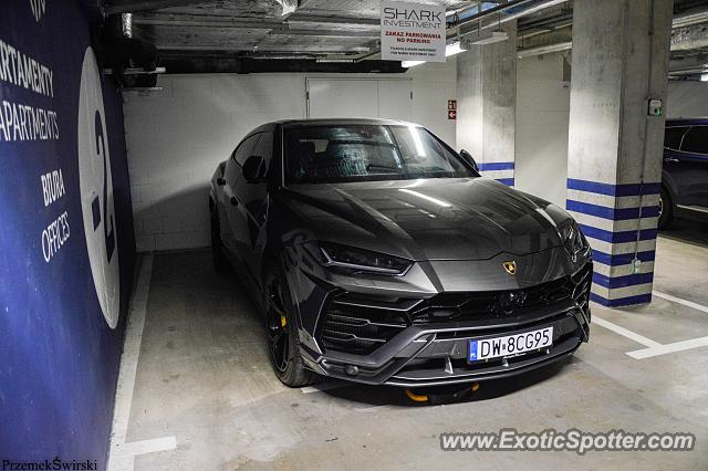 Lamborghini Urus spotted in Wrocław, Poland