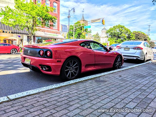 Ferrari 360 Modena spotted in Somerville, New Jersey