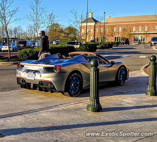 Ferrari 488 GTB spotted in Columbus, Ohio