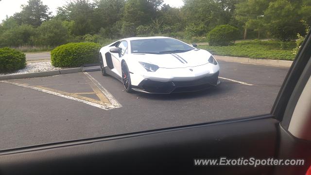 Lamborghini Aventador spotted in Brick, New Jersey