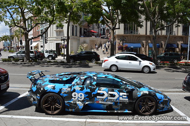 Lamborghini Murcielago spotted in Beverly Hills, California