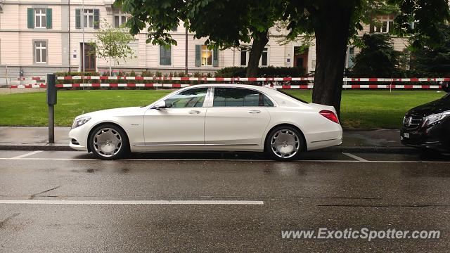 Mercedes Maybach spotted in Zürich, Switzerland