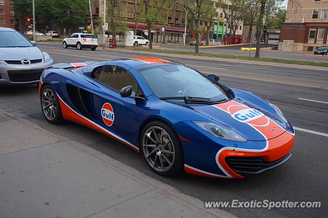 Mclaren MP4-12C spotted in Edmonton, Canada