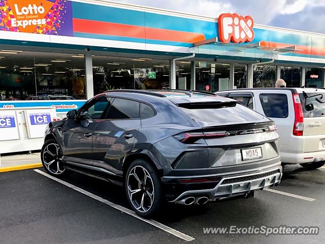 Lamborghini Urus spotted in Wellington, New Zealand