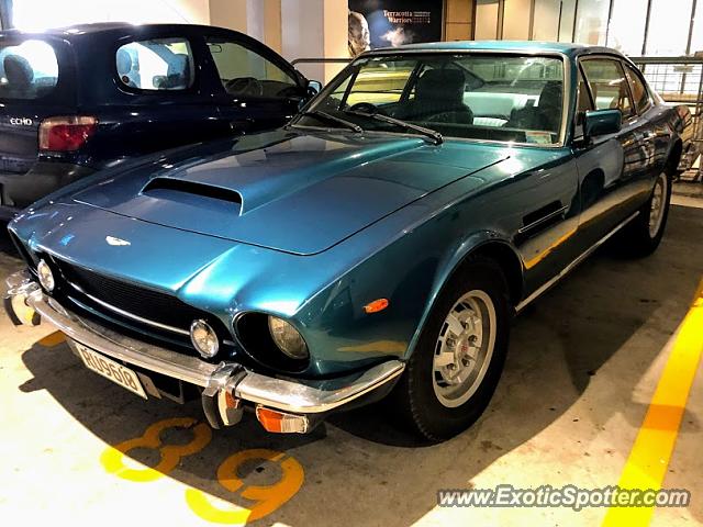 Aston Martin Vantage spotted in Wellington, New Zealand