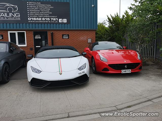 Lamborghini Huracan spotted in Stockton, United Kingdom