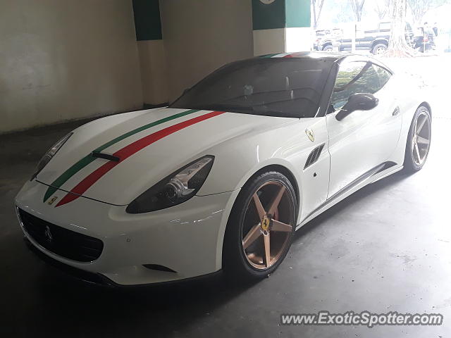 Ferrari California spotted in Jakarta, Indonesia