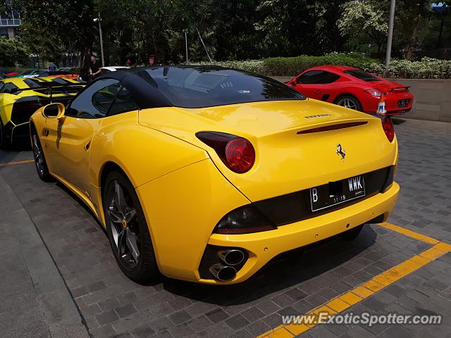 Ferrari California spotted in Jakarta, Indonesia