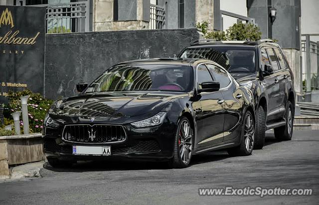 Maserati Ghibli spotted in Tehran, Iran