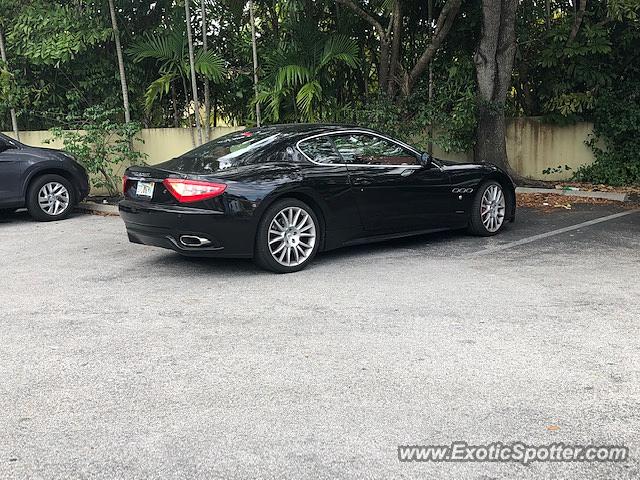 Maserati GranCabrio spotted in Coral Gables, Florida
