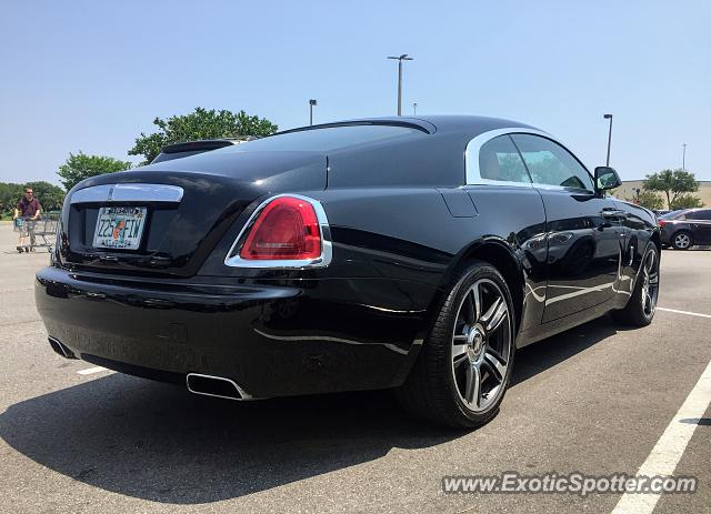 Rolls-Royce Wraith spotted in Jacksonville, Florida