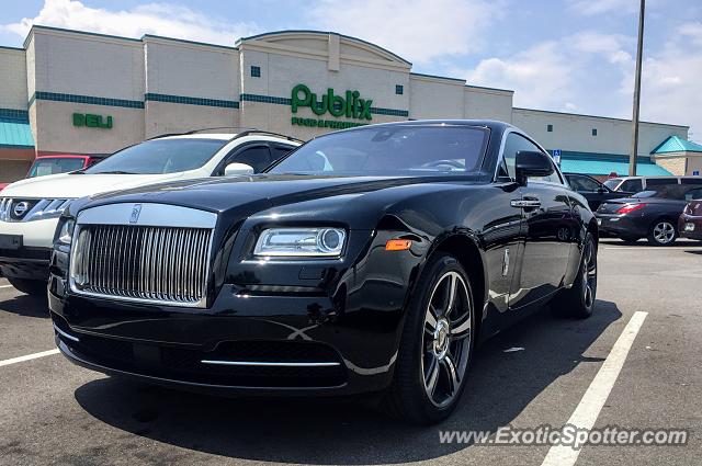 Rolls-Royce Wraith spotted in Jacksonville, Florida