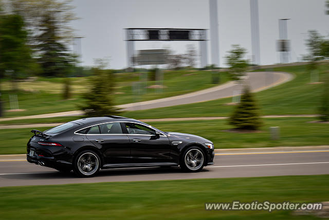 Mercedes AMG GT spotted in Prior Lake, Minnesota