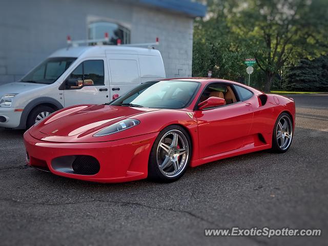 Ferrari F430 spotted in Lakeville, Minnesota