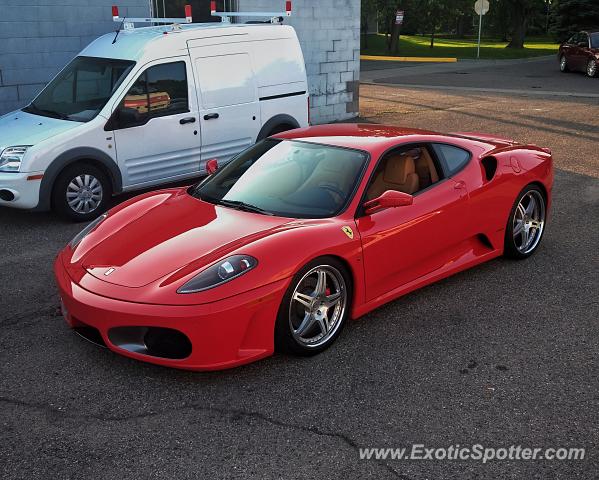 Ferrari F430 spotted in Lakeville, Minnesota