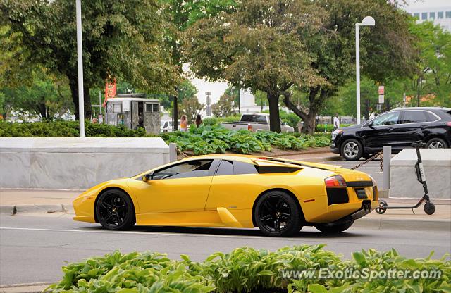 Lamborghini Murcielago spotted in Detroit, Michigan