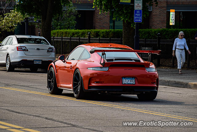 Porsche 911 GT3 spotted in Wayzata, Minnesota