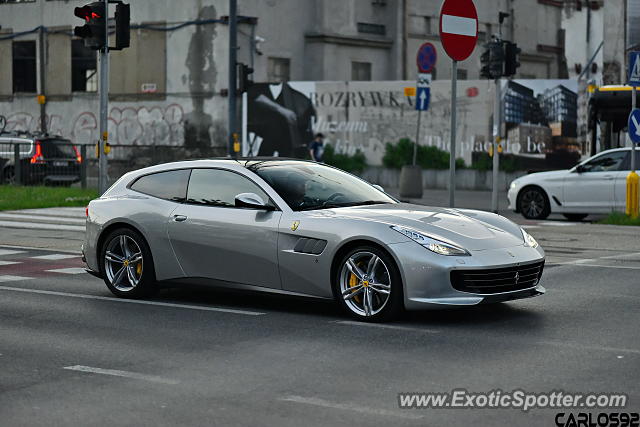 Ferrari GTC4Lusso spotted in Warsaw, Poland