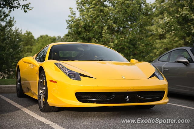 Ferrari 458 Italia spotted in Hershey, Pennsylvania