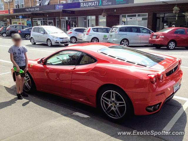 Ferrari F430 spotted in Wellington, New Zealand