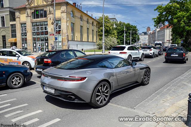 Aston Martin DB11 spotted in Wrocław, Poland