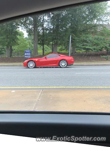 Ferrari 599GTB spotted in Alpharetta, Georgia