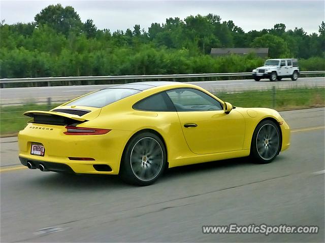 Porsche 911 spotted in Columbus, Ohio