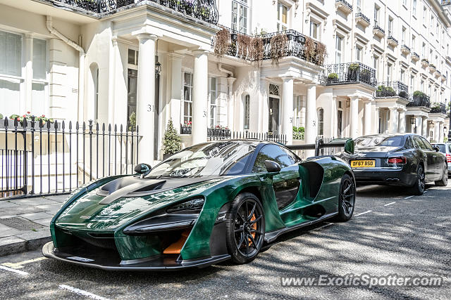 Mclaren Senna spotted in London, United Kingdom