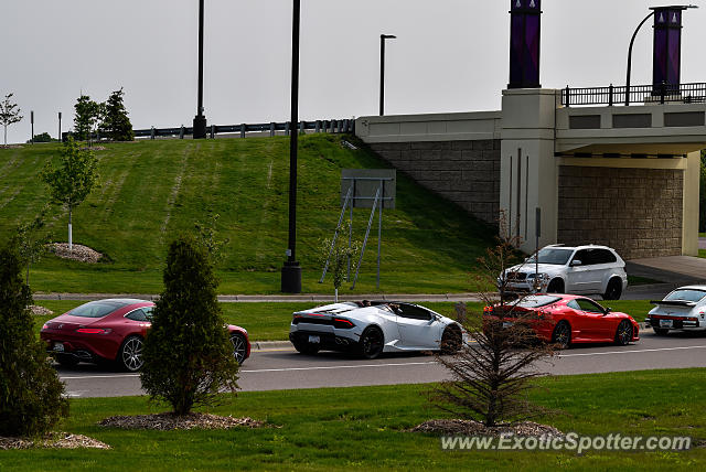 Lamborghini Huracan spotted in Prior Lake, Minnesota