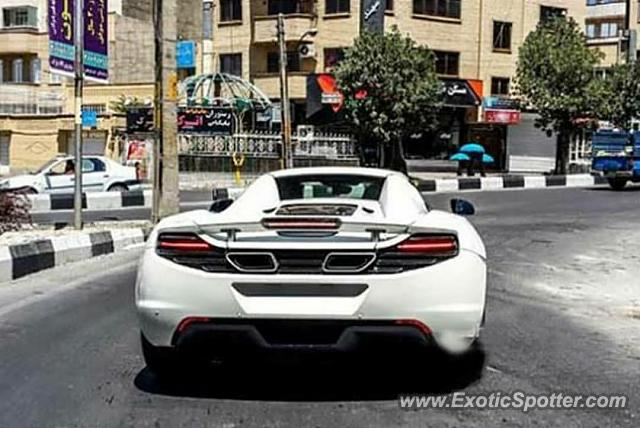 Mclaren MP4-12C spotted in Tabriz, Iran