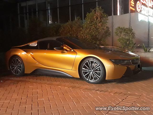 BMW I8 spotted in Serpong, Indonesia