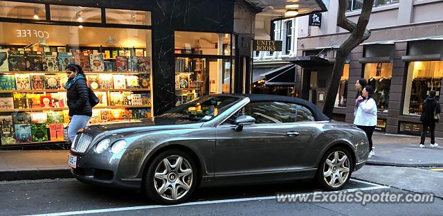 Bentley Continental spotted in Auckland, New Zealand