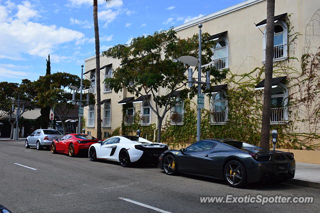 Ferrari 458 Italia spotted in Beverly Hills, California