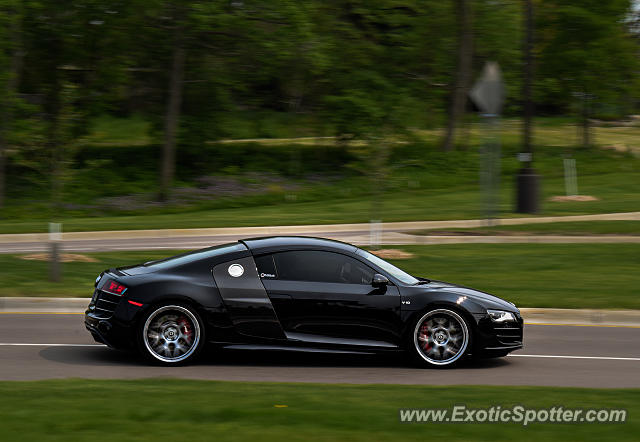 Audi R8 spotted in Prior Lake, Minnesota