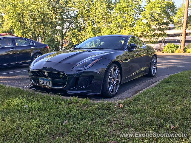 Jaguar F-Type spotted in Stillwater, Minnesota