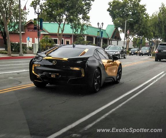 BMW I8 spotted in Arcadia, California