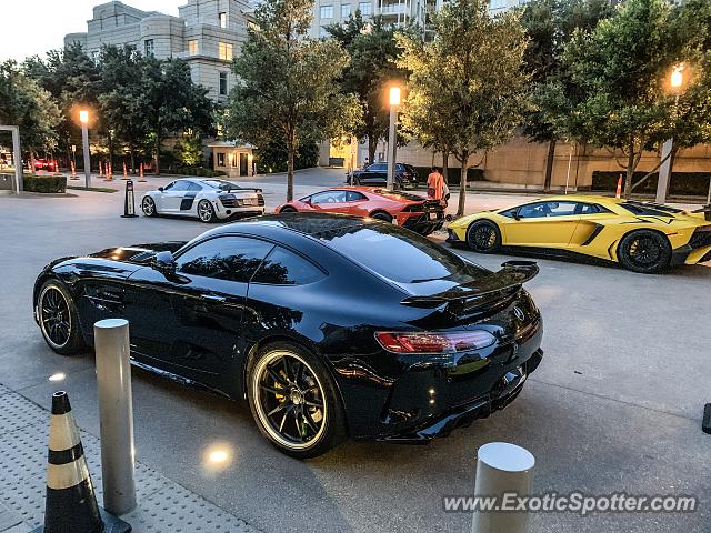 Lamborghini Aventador spotted in Dallas, Texas