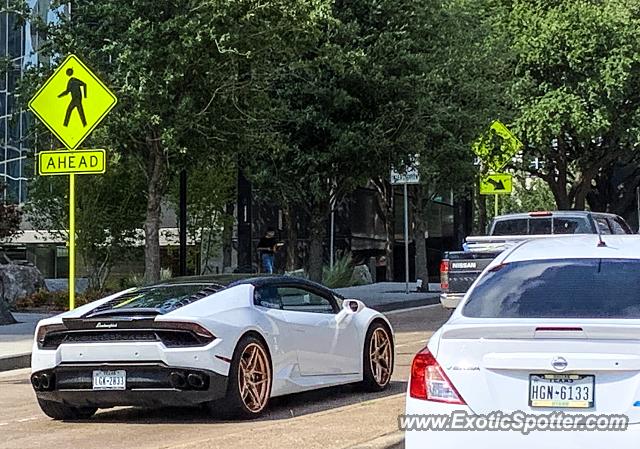 Lamborghini Huracan spotted in Dallas, Texas