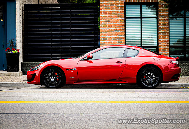 Maserati GranTurismo spotted in Wayzata, Minnesota