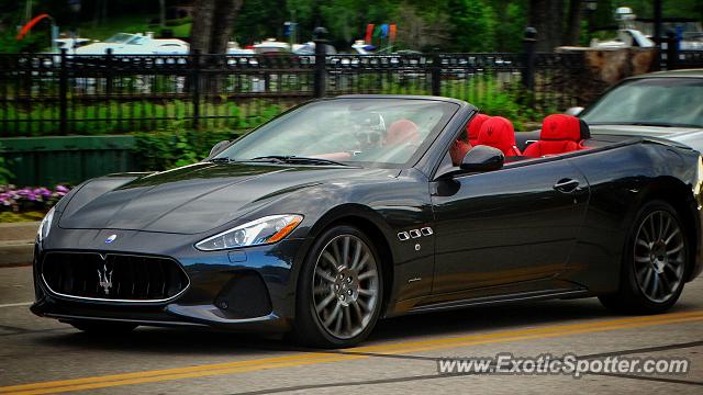 Maserati GranCabrio spotted in Wayzata, Minnesota