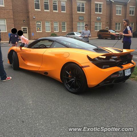 Mclaren 720S spotted in Great Falls, Virginia