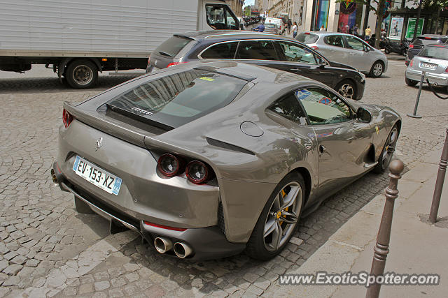 Ferrari 812 Superfast spotted in Paris, France