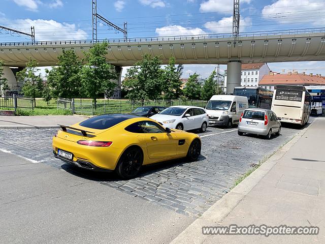 Mercedes AMG GT spotted in Prague, Czech Republic