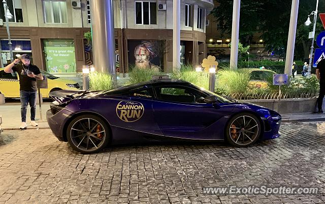 Mclaren 720S spotted in Bucharest, Romania