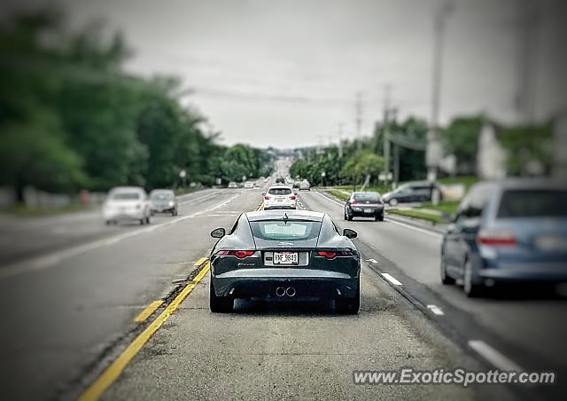 Jaguar F-Type spotted in Columbus, Ohio