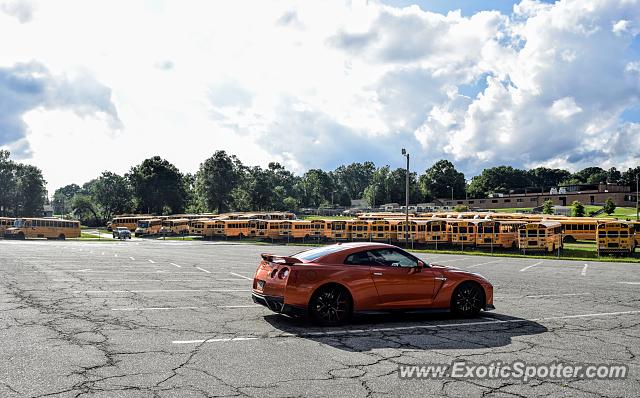 Nissan GT-R spotted in Greensboro, North Carolina