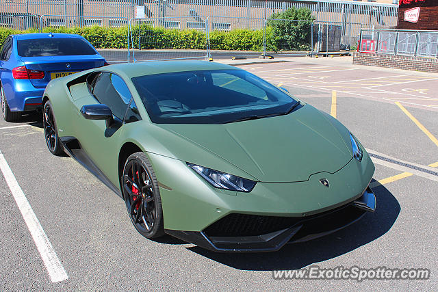 Lamborghini Huracan spotted in Cambridge, United Kingdom