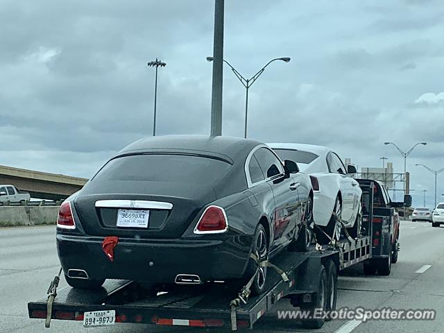 Rolls-Royce Wraith spotted in Dallas, Texas