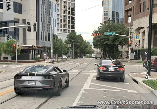 Ferrari 812 Superfast spotted in Dallas, Texas